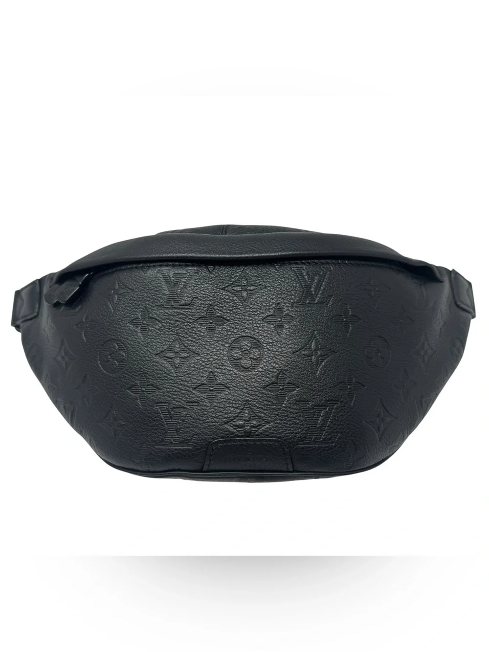 ✨🛍️ Louis Vuitton Black Monogram Shadow Discovery Bumbag PM